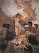Adolphe William Bouguereau The Birth of Venus oil